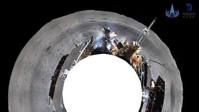 ಹೀಗಿದೆ ಚಂದ್ರನ ಹಿಂಭಾಗ: ಚೀನಾ ನೌಕೆಯ ಪನೋರಮಾ ಫೋಟೋ!