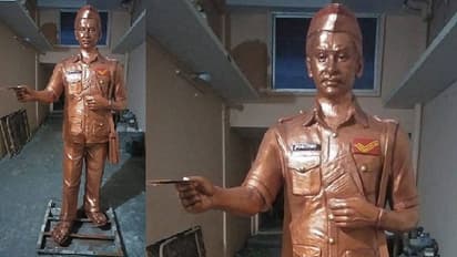 ಬೆಳಗಾವಿಯಲ್ಲಿ ದೇಶದ ಮೊದಲ ಅಂಚೆಯಣ್ಣ ಪ್ರತಿಮೆ!