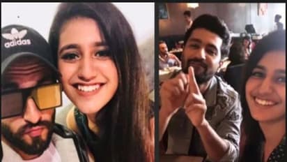 विक्की कौशल ने प्रिया प्रकाश से सिखा 'अंखियों से गोली मारना', देखिए वीडियो