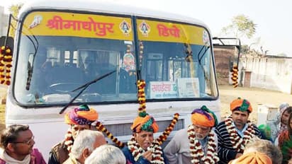 ആനവണ്ടിയെ തട്ടവും താലവുമേന്തി സ്വീകരിച്ച് ഒരു ഗ്രാമം; ഗ്രാമത്തില് ഒരു ബസ് എത്തുന്നത് ആദ്യം