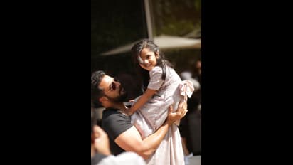 In Pics: Actor Sri Murali celebrates daughter's birthday in style