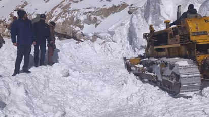 Avalanche hits Ladakh's Khardung La, several trapped under snow, 5 bodies recovered; see visuals
