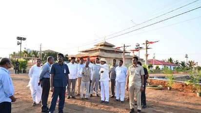 ఫాంహౌస్ లో చండీయాగానికి కేసీఆర్ ఏర్పాట్లు (ఫొటోలు)