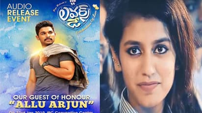 ప్రియా ప్రకాష్ కోసం అల్లు అర్జున్!