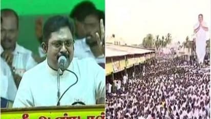 தலைக்கு 200 ரூபாய் காசு கொடுத்து கூட்டம் சேர்த்த தினகரன் கட்சியினர்... மைக் Announcement டில் போட்டு உடைத்த சம்பவம்