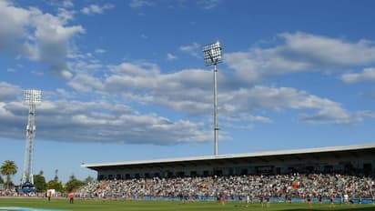 'ജസ്റ്റ് ഫോര് എ ചേഞ്ച്'; നേപ്പിയറില് കളി മുടക്കി വെയില്