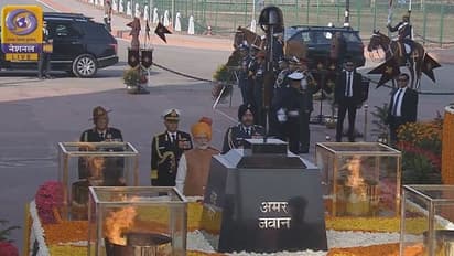 राजपथ पर दिख रही है भारत की शक्ति, विविधता में एकता की झलक दिखेगी झांकियों में