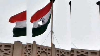 ఉస్మానియా యూనివర్శిటీలో జాతీయజెండాకు అవమానం