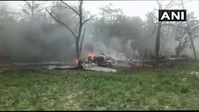 Jaguar fighter plane crashes in Uttar Pradesh village; pilot ejects safely