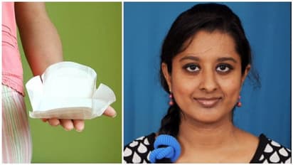 பெண்களுக்கு வரப்பிரசாதம்...! மஞ்சள் வெட்டிவேர் மூலிகையோடு தயாரிக்கப்பட்ட நாப்கின்..! மாணவி ப்ரீத்தி அசத்தல் கண்டுபிடிப்பு..!