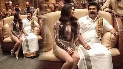 లొకేషన్ స్టిల్: మెగాస్టార్ తో సన్నీ!