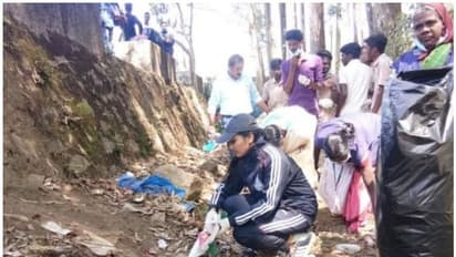 'ഇത് മാലിന്യസംസ്കരണത്തിന്റെ പുത്തൻ സംസ്കാരം' ക്ലീൻ മൂന്നാറിന് മുന്നിട്ടിറങ്ങി ജില്ലാ കളക്ടർ