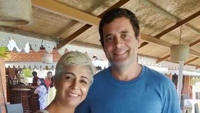 గోవాలో మహిళా డెంటిస్ట్ తో రాహుల్ గాంధీ.. ఫోటోలు వైరల్