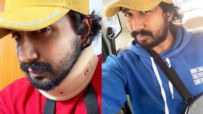 'താങ്ങാനാവുന്നില്ല ഈ വേദന'; 'കാടന്‍' ഷൂട്ടിംഗിനിടെ ഉണ്ടായ പരുക്കിനെക്കുറിച്ച് വിഷ്ണു വിശാല്‍