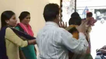 ಮಹಿಳೆ ಮೇಲೆ ದರ್ಪ ತೋರಿದ ಪೊಲೀಸ್ ಅಧಿಕಾರಿಗೆ ಗೇಟ್ಪಾಸ್!