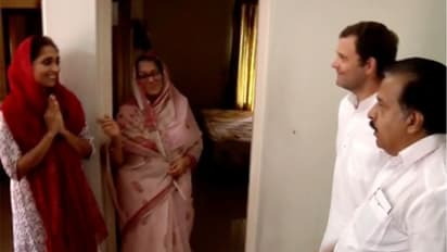 രാഹുൽ ഗാന്ധി കൊച്ചിയിൽ ; എംഐ ഷാനവാസിന്റെ കുടുംബത്തെ സന്ദര്ശിച്ചു