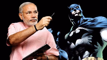 BJP projects PM Modi as Batman, tom-tomming extraditions of Rajeev Saxena, Deepak Talwar from Dubai