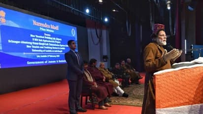 लेह में पीएम बोले, शिलान्यास किया है और लोकार्पण भी मैं करूंगा