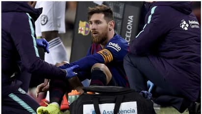 എല് ക്ലാസിക്കോ; ബാഴ്സയ്ക്ക് തലവേദനയായി മെസിയുടെ പരുക്ക്