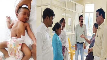 దారుణం..రోజుల పసికందుకి వాతలు పెట్టిన తల్లి