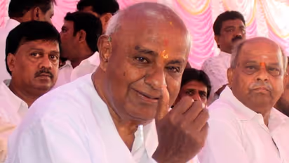 All is well between Congress, JDS: Deve Gowda; BJP says former PM in denial mode