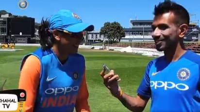 ಸ್ಪಿನ್ನರ್ ಚಹಲ್ ಕಾಲೆಳೆದ ಮಹಿಳಾ ಕ್ರಿಕೆಟರ್ ಸ್ಮೃತಿ