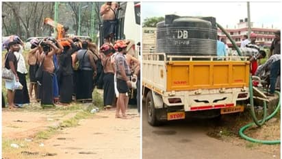 ഈ സീസണിലും നിലയ്ക്കൽ കുടിവെള്ള പദ്ധതി യാഥാർത്ഥ്യമാവില്ല: കുടിവെള്ളത്തിന് സ്വകാര്യ ഏജൻസികൾ തന്നെ ശരണം