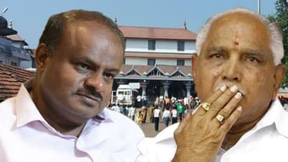 ಧರ್ಮಸ್ಥಳದಲ್ಲಿ ಸಿಎಂ ಶಪಥ: ಯಡಿಯೂರಪ್ಪ ಧ್ವನಿ ಅಲ್ಲಾಂದ್ರೆ ರಾಜೀನಾಮೆ!