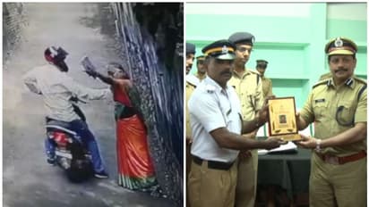 മാലക്കള്ളനെ മണിക്കൂറുകൾക്കുള്ളിൽ പൊക്കിയ പൊലീസുകാർക്ക് ആദരമൊരുക്കി നാട്ടുകാർ