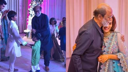 മകളുടെ പ്രീ-വെഡ്ഡിങ് റിസപ്ഷനിൽ ചുവടുവച്ച് രജനി; വൈറലായി വീഡിയോ