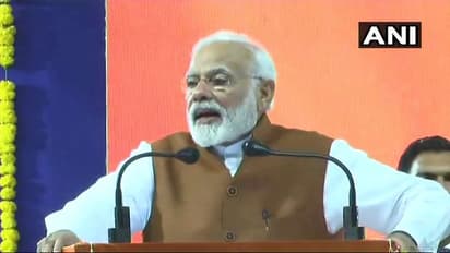 PM Modi mocks Karnataka govt in Dharwad rally; says Congress saves seats while Kumaraswamy weeps