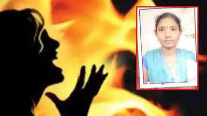 మాట్లాడుకుందాం రమ్మని....భార్య, 4 నెలల కొడుకును సజీవ దహనం చేసిన భర్త