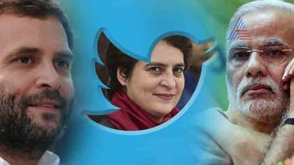 ಟ್ವಿಟರ್ಗೆ ಪ್ರಿಯಾಂಕಾ ಲಗ್ಗೆ: ಫಾಲೋವಿಂಗ್ ಪಟ್ಟಿಯಲ್ಲಿದ್ದಾರೆ 7 ನಾಯಕರು!