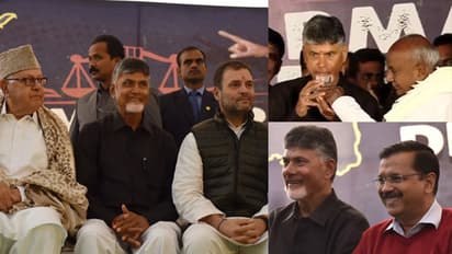 ಆಂಧ್ರ ಸಿಎಂ ದಿಲ್ಲಿ ಉಪವಾಸದಲ್ಲಿ ವಿಪಕ್ಷಗಳ ಒಗ್ಗಟ್ಟು ಪ್ರದರ್ಶನ