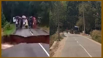 പ്രളയത്തില് കുത്തൊഴുകിയ റോഡ് ഗതാഗയോഗ്യമാക്കി