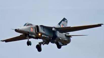 MiG 27 fighter aircraft crashes in Jaisalmer; pilot ejects safely