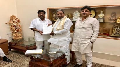 ಬೆಂಬಲ ಪತ್ರ ಹಿಡಿದು ಸಿದ್ದರಾಮಯ್ಯ ಮನೆ ಬಾಗಿಲಿಗೆ ಬಂದ ಪಕ್ಷೇತರ ಶಾಸಕ