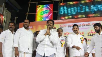 கூட்டணிக்கு அழைப்பு விடுத்த மக்கள் நீதி மய்யம்... நாங்க சீனியர்டா..? கொந்தளித்த விஜயகாந்த மகன்..!