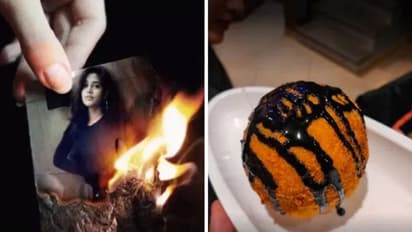 లవర్ ఫోటో తగలపెడితే.. ఫుడ్ ఫ్రీ