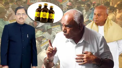 BJP leaders meet Karnataka governor, urge action against JDS vandals