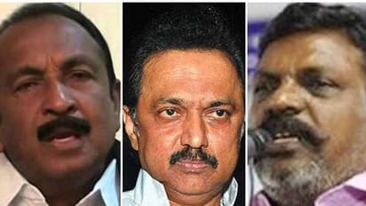 ஸ்டாலின், வைகோ, திருமா கூட்டணியில் திடீர் போட்டி...!! சைலாண்டாக ஸ்கோர் செய்த பாஜக...!!