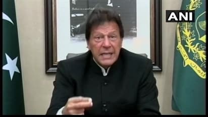 Faced with Pulwama massacre blame, Imran Khan talks war