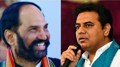 నా నెంబర్ బ్లాక్, నేను చేయగలనా: కేటీఆర్, ఉత్తమ్ మధ్య ఆసక్తికరం