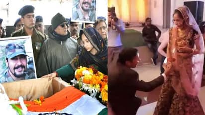 ಹುತಾತ್ಮನ ಮದುವೆ ವಿಡಿಯೋ Viral: ಮಂಡಿಯೂರಿ ಪತ್ನಿಗೆ ಗುಲಾಬಿ ನೀಡಿದ್ದರು ಮೇಜರ್!