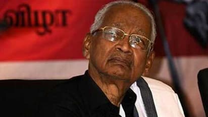 விநாயகர் கோவிலில் மகனின் திருமணத்தை நடத்தி வைத்த கி.வீரமணி... பல்லிளிக்கும் பகுத்தறிவு..!