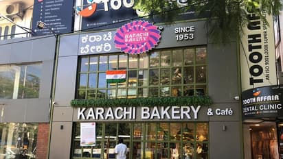 Karachi Bakery signboard back; hoarding put up for clarification