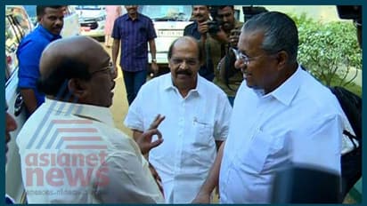 പിണറായി വെള്ളാപ്പള്ളിയുടെ വീട്ടിൽ; മന്ത്രിമാര്ക്കൊപ്പം കൂടിക്കാഴ്ച