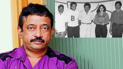 Can you guess what Chiranjeevi, Venkatesh are hiding in this photograph with Sridevi?