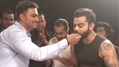 ಭದ್ರತಾ ಸಿಬ್ಬಂದಿ ಹುಟ್ಟು ಹಬ್ಬ ಆಚರಿಸಿದ ವಿರಾಟ್ ಕೊಹ್ಲಿ!