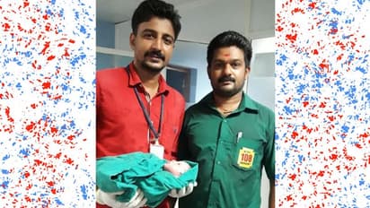 108 ആംബുലൻസിന്റെ വൈദ്യസഹായം; യുവതിക്ക് വീട്ടിൽ സുഖപ്രസവം